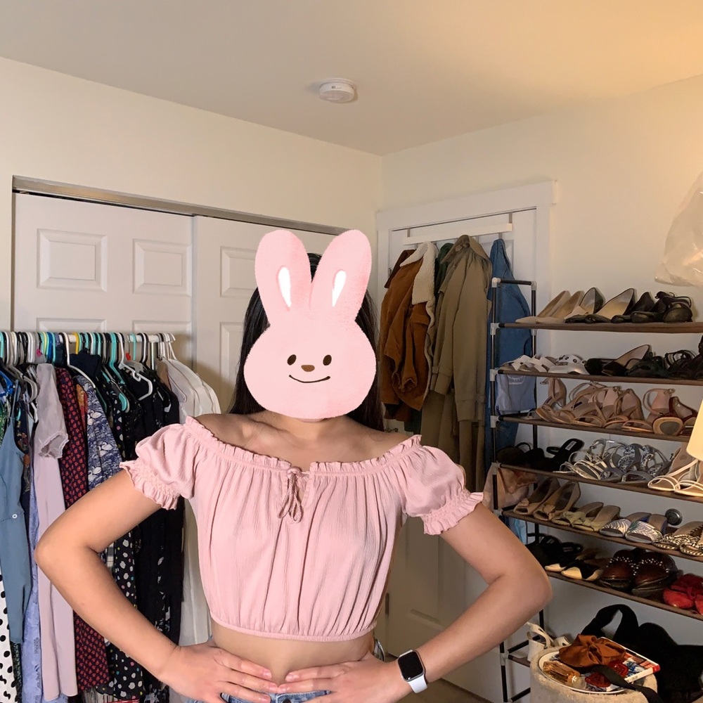 Francesca’s pink blouses